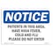 Signmission OSHA Notice, 7" Height, Peel And Stick Wall Graphic, OS-NS-RD-710-L-17152 OS-NS-RD-710-L-17152 - alternate 1